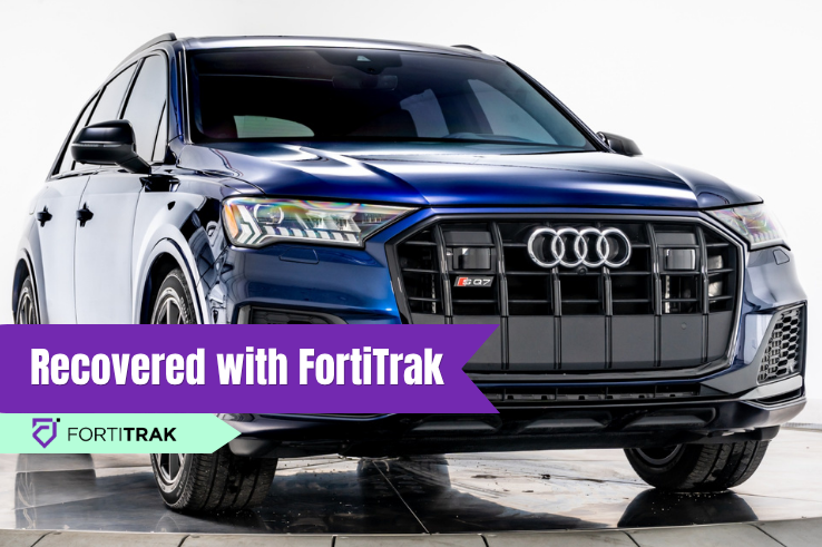 audi RSQ7 recovered